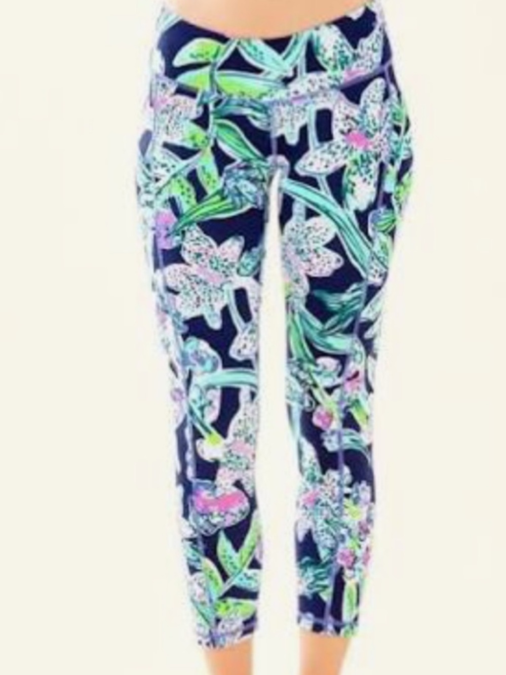 Lilly Pulitzer UPF 50+ Luxletic Weekender Legging SWAY THIS WAY Small